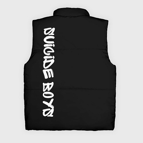 Мужской жилет Suicide Boys / 3D-Светло-серый – фото 2