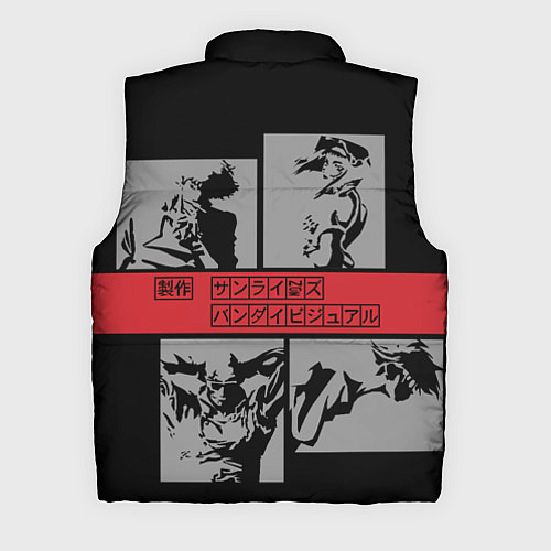 Мужской жилет Cowboy Bebop anime / 3D-Черный – фото 2