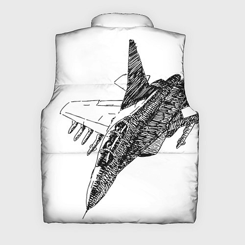 Мужской жилет ВВС России / 3D-Черный – фото 2