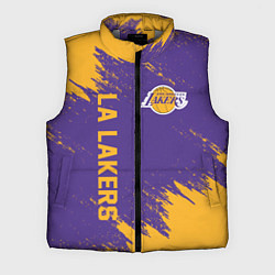 Мужской жилет LA LAKERS, цвет: 3D-светло-серый