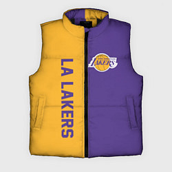 Мужской жилет LA LAKERS, цвет: 3D-черный