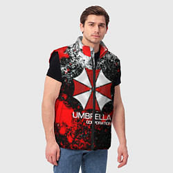 Мужской жилет UMBRELLA CORP, цвет: 3D-черный — фото 2