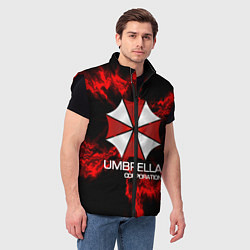 Мужской жилет UMBRELLA CORP, цвет: 3D-черный — фото 2