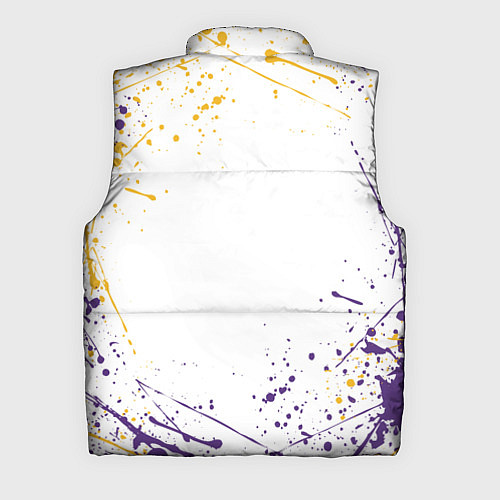 Мужской жилет LA LAKERS / 3D-Черный – фото 2
