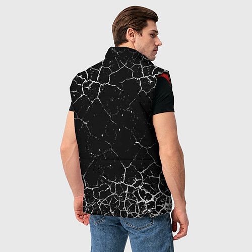 Мужской жилет UMBRELLA CORPORATION / 3D-Красный – фото 4