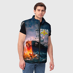 Мужской жилет ВМФ, цвет: 3D-светло-серый — фото 2