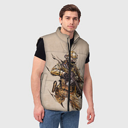 Мужской жилет Военный, цвет: 3D-черный — фото 2