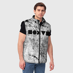 Мужской жилет Безразличие, цвет: 3D-черный — фото 2