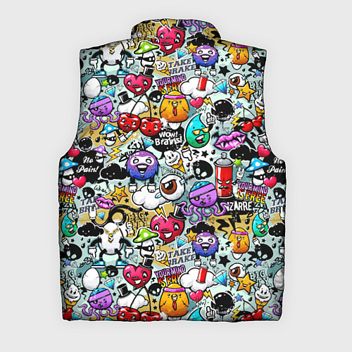 Мужской жилет Stickerboom / 3D-Черный – фото 2