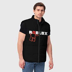 Мужской жилет Роблокс Roblox, цвет: 3D-черный — фото 2