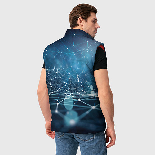 Мужской жилет Моя геройская академия / 3D-Красный – фото 4