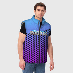 Мужской жилет Roblox Gradient Pattern, цвет: 3D-светло-серый — фото 2
