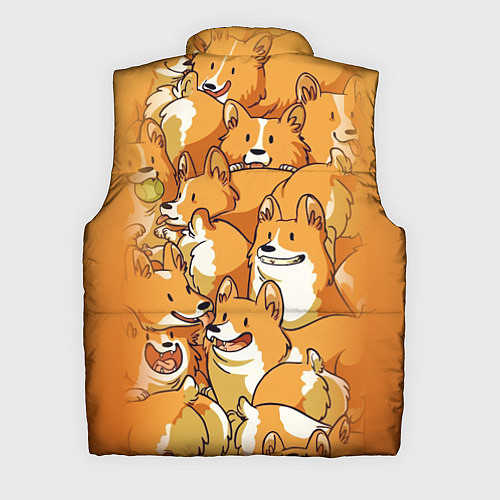 Мужской жилет Корги / 3D-Красный – фото 2