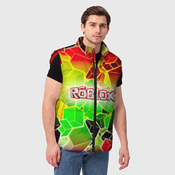 Мужской жилет Роблокс, цвет: 3D-красный — фото 2