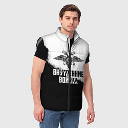 Мужской жилет Внутренние Войска, цвет: 3D-светло-серый — фото 2