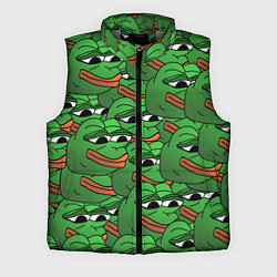 Мужской жилет Pepe The Frog, цвет: 3D-светло-серый