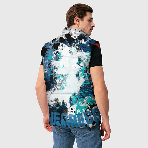 Мужской жилет Minecraft Майнкрафт / 3D-Красный – фото 4