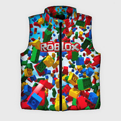 Мужской жилет Roblox Cubes, цвет: 3D-черный