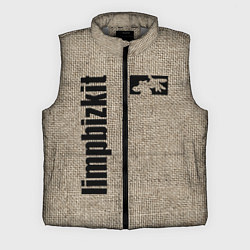 Мужской жилет LIMP BIZKIT, цвет: 3D-светло-серый