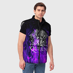 Мужской жилет QUEEN, цвет: 3D-светло-серый — фото 2