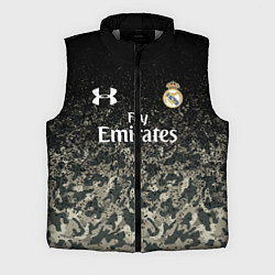 Мужской жилет Real Madrid, цвет: 3D-светло-серый