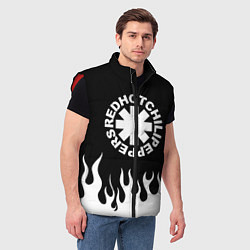 Мужской жилет Red Hot Chili Peppers, цвет: 3D-красный — фото 2