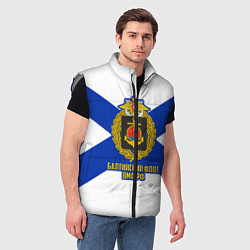 Мужской жилет Балтийский флот ВМФ РФ, цвет: 3D-светло-серый — фото 2