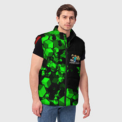 Мужской жилет MINECRAFT, цвет: 3D-красный — фото 2