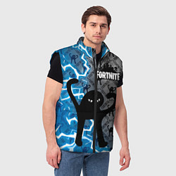 Мужской жилет ЪУЪ FORTNITE, цвет: 3D-черный — фото 2