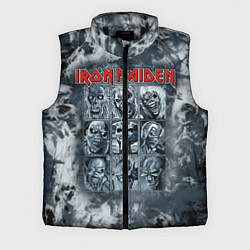 Мужской жилет Iron Maiden, цвет: 3D-черный