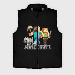 Мужской жилет MINECRAFT, цвет: 3D-светло-серый