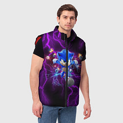 Мужской жилет SONIC, цвет: 3D-красный — фото 2