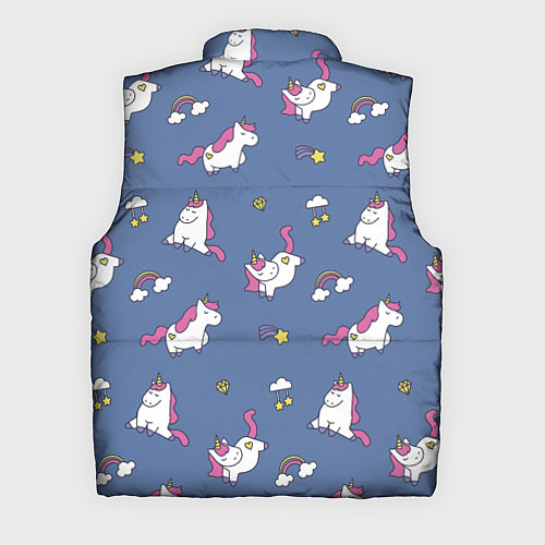 Мужской жилет Сон единорога / 3D-Черный – фото 2