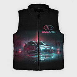 Мужской жилет SUBARUСпина