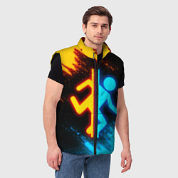 Мужской жилет PORTAL, цвет: 3D-черный — фото 2