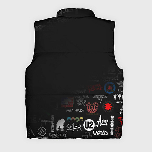 Мужской жилет LINKIN PARK / 3D-Черный – фото 2