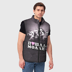 Мужской жилет ПОШЛАЯ МОЛЛИ, цвет: 3D-черный — фото 2