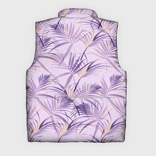 Мужской жилет Листья / 3D-Красный – фото 2