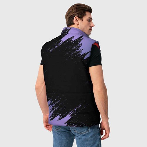 Мужской жилет Стальной алхимик / 3D-Красный – фото 4