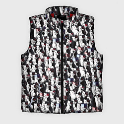 Мужской жилет Черно-белые медведи