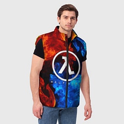 Мужской жилет HALF-LIFE, цвет: 3D-красный — фото 2