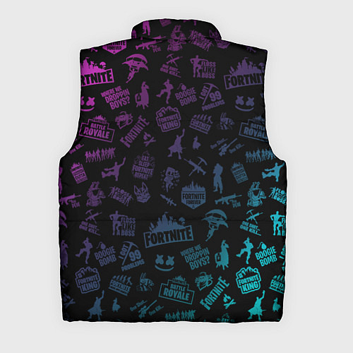 Мужской жилет FORTNITE / 3D-Черный – фото 2