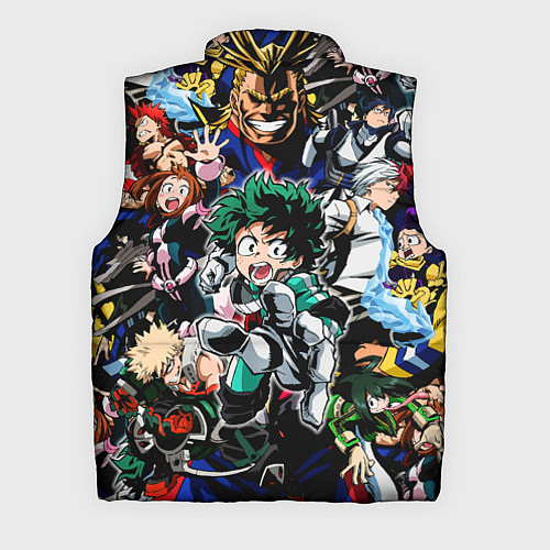 Мужской жилет Моя геройская академия / 3D-Черный – фото 2