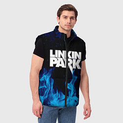 Мужской жилет LINKIN PARK, цвет: 3D-черный — фото 2