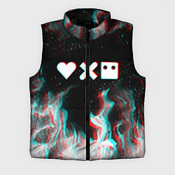 Мужской жилет LOVE DEATH ROBOTS LDR, цвет: 3D-черный