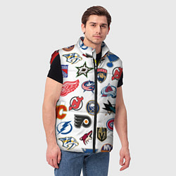 Мужской жилет Daewoo, цвет: 3D-красный — фото 2
