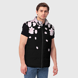 Мужской жилет САКУРА, цвет: 3D-черный — фото 2