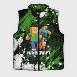 Мужской жилет Minecraft Майнкрафт, цвет: 3D-красный