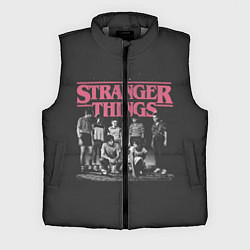 Мужской жилет Очень Странные Дела, цвет: 3D-светло-серый