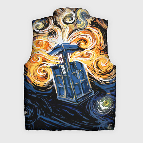 Мужской жилет Van Gogh Tardis / 3D-Светло-серый – фото 2